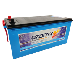 Batería Solar 12 Voltios 260 Amperios Sin Mantenimiento OZX260HDR