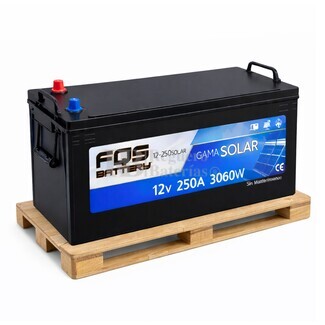 Bater�a Solar 12V 250Ah FQS250S-12 Sin Mantenimiento para Energ�a Solar