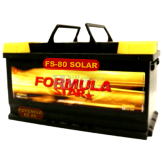Batería Solar 12V 80 Amperios sin mantenimiento FS80