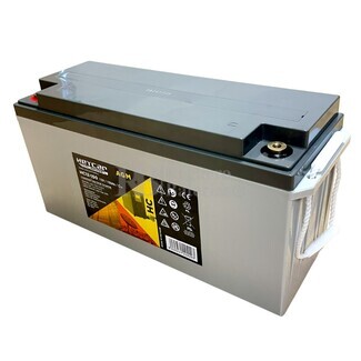 Batera Solar AGM 12 Voltios 160 Amperios HC12-150 Heycar