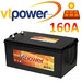 Batería Solar Sin Mantenimiento 160 Amperios 12V VT160