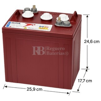Bater�a Solar Trojan T105  6V 225Ah C20 de Larga Duraci�n