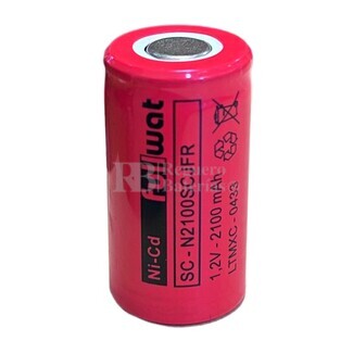 Batera SubC 1.2 Voltios 2.100 mah sin lengetas