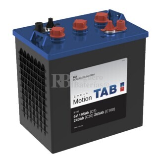 Batera TAB 6 Voltios 265 Amperios B240