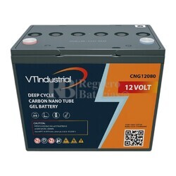 Batera traccin GEL 12 Voltios 82 Amperios C100 CNG12080