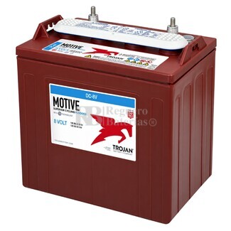 Bater�a Trojan DC-8V 8V 176Ah C100 de Ciclo Profundo para Energ�a Solar y Maquinaria Industrial