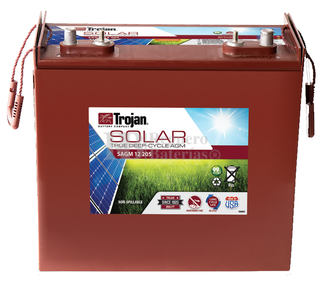 Batera Trojan Solar AGM SAGM 12 205 12 Voltios 205 Amperios