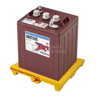 Batera Trojan T105 de Ciclo Profundo 6 Voltios 250Ah para Elevadores Industriales