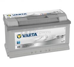 Batera VARTA 12 Voltios 100 Ah Silver Dynamic 600 402 083 Ref.H3 EN 830A 353X175X190