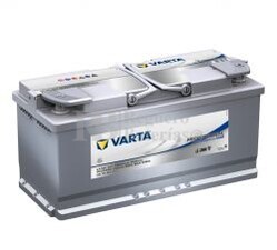Batería VARTA 12 Voltios 105 Ah Profesional Dual Purpose AGM 840 105 095 Ref.LA105 EN 950A 394X175X190
