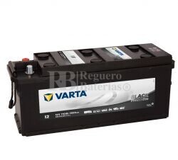 Batera VARTA 12 Voltios 110 Ah Promotive Black 610 013 076 Ref.I2 EN 760A 514X175X210