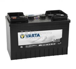 Batería VARTA 12 Voltios 110 Ah Promotive Black 610 048 068 Ref.I5 EN 680A 347X173X234
