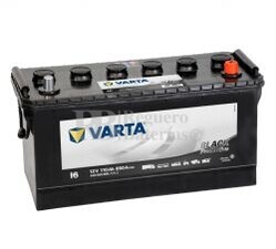 Batería VARTA 12 Voltios 110 Ah Promotive Black 610 050 085 Ref.I6 EN 850A 413X175X220