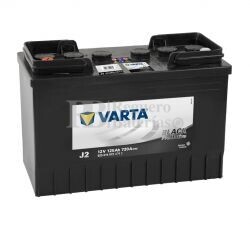Batera VARTA 12 Voltios 125 Ah Promotive Black 625 014 072 Ref.J2 EN 720A 349X175X290