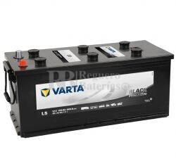 Batera VARTA 12 Voltios 155 Ah Promotive Black 655 104 090 Ref.L5 EN 900A 510X218X230