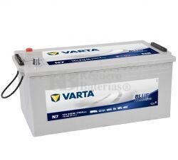 Batera VARTA 12 Voltios 215 Ah Promotive Blue 715 400 115 Ref.N7 EN 1150A 518X276X242