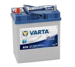 Batera VARTA 12 Voltios 40 Ah Blue Dynamic 540 127 033 Ref.A15 EN 330A 187X127X227