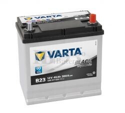 Batera VARTA 12 Voltios 45 Ah Black Dynamic 545 077 030 Ref.B23 EN 300A 219X135X225
