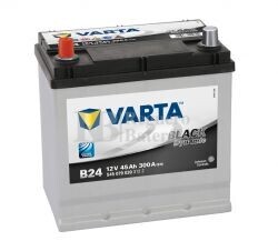 Batera VARTA 12 Voltios 45 Ah Black Dynamic 545 079 030 Ref.B24 EN 300A 219X135X225