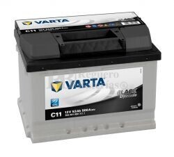 Batera VARTA 12 Voltios 53 Ah Black Dynamic 553 401 050 Ref.C11 EN 500A 242X175X175