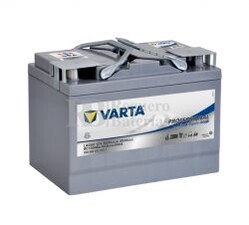 Batería VARTA 12 Voltios 60 Ah Profesional Deep Cycle AGM 830 060 037 Ref.LAD60A EN 340A 265X166X188