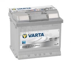 Batera VARTA 12 Voltios 54 Ah Silver Dynamic 554 400 053 Ref. C30 EN 530A 207X175X190