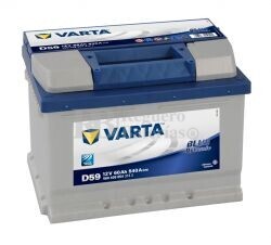 Batera VARTA 12 Voltios 60 Ah Blue Dynamic 560 409 054 Ref.D59 EN 540A 242X175X175