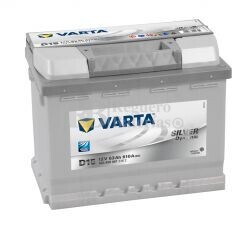 Batera VARTA 12 Voltios 63 Ah Silver Dynamic 563 400 061 Ref. D15 EN 610A 242X175X190