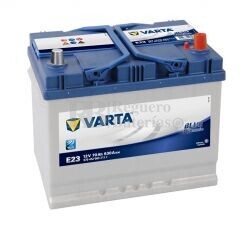 Batera VARTA 12 Voltios 70 Ah Blue Dynamic 570 412 063 Ref.E23 EN 630A 261X175X220