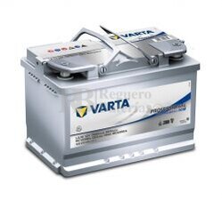 Batería VARTA 12 Voltios 70 Ah Profesional Dual Purpose AGM 840 070 076 Ref.LA70 EN 760A 278X175X190