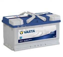 Batera VARTA 12 Voltios 80 Ah Blue Dynamic 580 406 074 Ref.F17 EN 740A 315X175X175