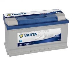 Batera VARTA 12 Voltios 95 Ah Blue Dynamic 595 402 080 Ref.G3 EN 800A 353X175X190