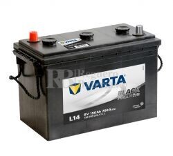 Batera VARTA 6 Voltios 150 Ah Promotive Black 150 030 076 Ref.L14 EN 760A 333X175X235