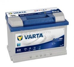 Batera VARTA START-STOP 12 Voltios 70 Ah Blue Dynamic EFB 570 500 065 Ref.E45 EN 650A 278X175X190