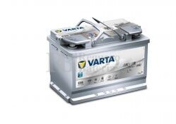 Batería VARTA START-STOP 12 Voltios 70 Ah Silver Dynamic AGM 570 901 076 Ref.E39 EN 760A 278X175X190
