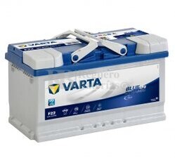 Batería VARTA START-STOP 12 Voltios 80 Ah Blue Dynamic EFB 580 500 073 Ref.F22 EN 730A 315X175X190