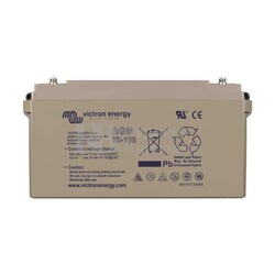 Bater�a Victron Energy AGM Deep Cycle 12 Voltios 110 Amperios (M8) 