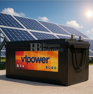 Batera VT Power Solar 12 Voltios 250 Amperios sin mantenimiento