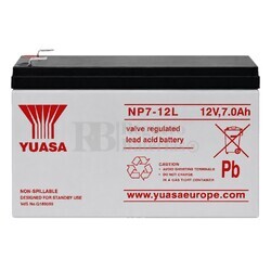 Bater�a Yuasa NP7-12L 12 Voltios 7 Amperios