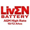 Bater�as AGM High Rate Liven Battery