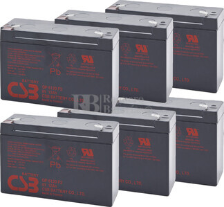 Pack de 6 Bateras para SAI-UPS