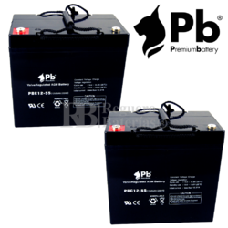 Baterías para ActiveCare PROWLER3410MG20CS de GEL 12V 55A