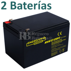 Baterías para Patín eZip E-400NS 12 Voltios 12 Amperios