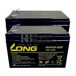 Bateras para patinete Roan 350W 12 Voltios 12 Amperios WP12-12 Long