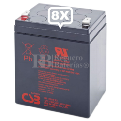 Baterías para Sai APC SUM1500RMXL2U - APC RBC43