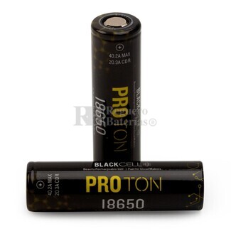 Bateras Proton BlackCell 18650 3.018 mAh (2U)  