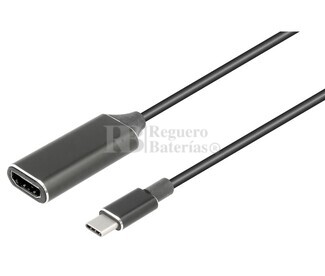 Cable adaptador USB C 3.1 a HDMI 4K a 30Hz y 3D, 0,20cm