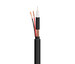 Cable Coaxial RG59 75 Ohm + alimentacin, carrete 100m Negro