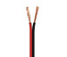 Cable para altavoz 2x0.35mm, Rojo-Negro 100m
