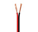 Cable para altavoz 2x0.75mm, Rojo-Negro 100m